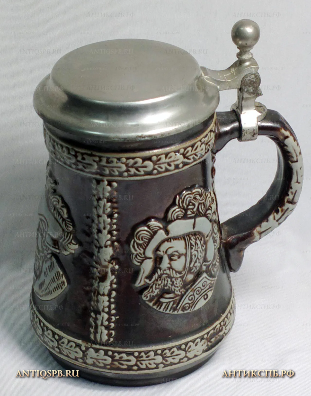 Кружка пивная "Портреты". Вт. пол. ХХ века. Германия. №18564